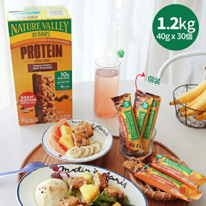 Nature Valley yz lC`[o[ Oet[ veCo[ s[ibco^[ _[N`R[g 40g x 30{ (1.2kg)  Nature Valley Peanut Butter Dark Chocolate Protein Bars veC
