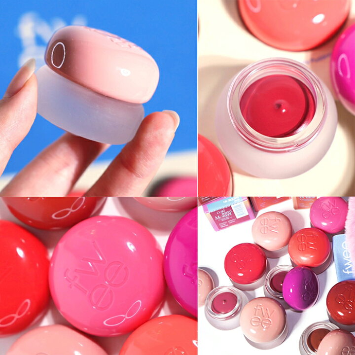 楽天市場】【送料無料】fwee Lip&Cheek Blurry Pudding Pot フィー 