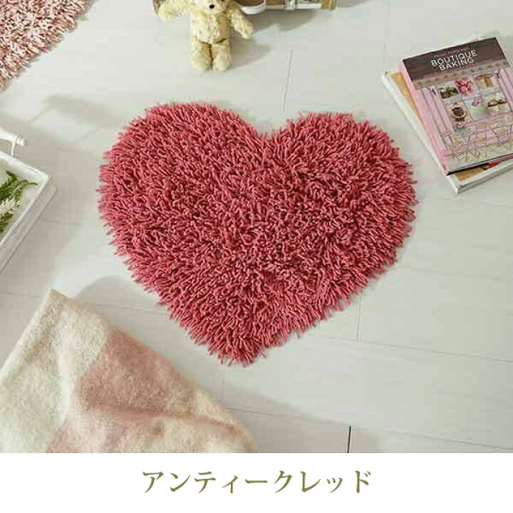 楽天市場 ハートシャギーミニマット ロマンティックプリンセス