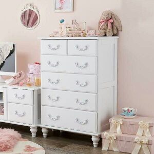 【直送】チェスト小/Blanc(ブラン)|姫系 かわいい クラシック ガーリー アンティーク風 ロリータ