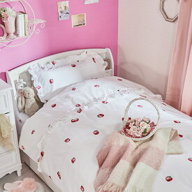 楽天市場 ロマンティックプリンセス 布団カバーいちごの通販