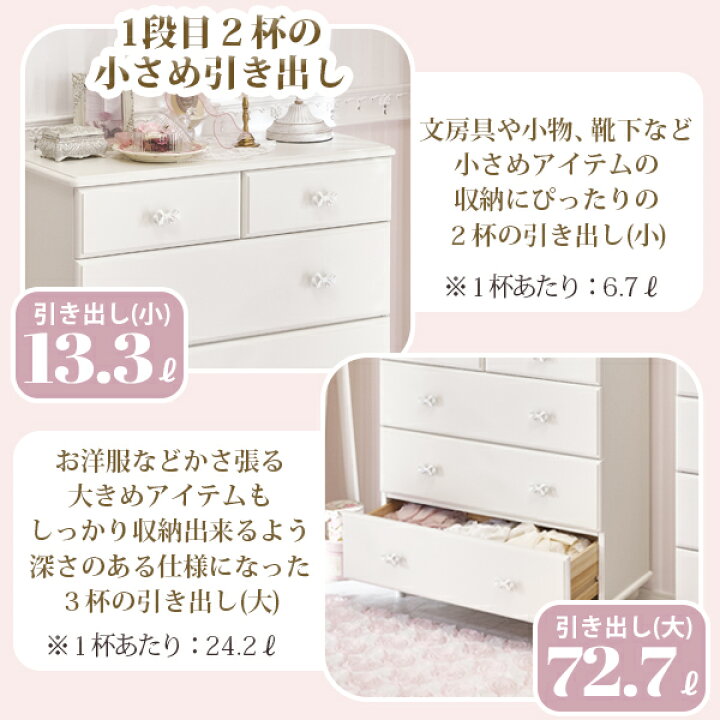 楽天市場】【今ならポイント5倍！7/19 20:00～7/26 01:59】チェスト(大 