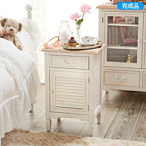 【直送】アンティーク風家具UB60 サイドチェスト チェスト アンティーク 木製 白 ホワイト タンス 箪笥 姫系家具 プリンセス ロマンティック お姫様 おしゃれ|姫系 かわいい クラシック ガ