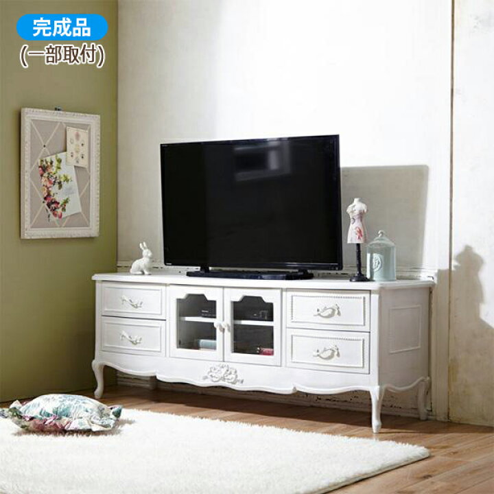 楽天市場】【直送】クラシカルテレビ台 大 Loire(ロワール) 姫系 