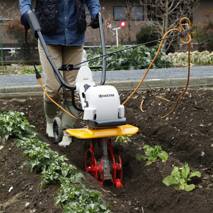 楽天市場】在庫品 京セラ 旧リョービ 電気カルチベータ 耕うん機 ACV 
