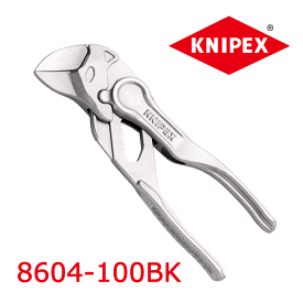 【6/5はP3倍】KNIPEX クニペックス プライヤーレンチ XS 8604-100BK 全長100mm 最大開口21mm 手のひらサイズ 作業工具 工具 DIY 日曜大工