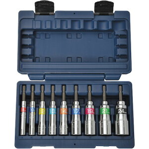 TOP�H��(�g�b�v) �d���h�����p�����\�P�b�g�Z�b�g ETS-824S 40V�Ή� �����\�P�b�g �n�[�h�P�[�X�Z�b�g 8�`24mm 9�{�g �R���p�N�g �����^�� ���z �ݔ� �� �{���g �i�b�g �C���p�N�g�h���C�o�[ �d��