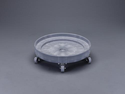 エスコ ESCO 奉呈 φ610mm ドラム缶ドーリー EA520W-4 高品質の人気 ﾎﾟﾘﾌﾟﾛﾋﾟﾚﾝ製