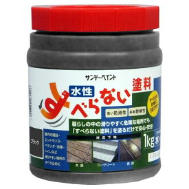 【6/5はP3倍】エスコ(ESCO) 1.0kg 滑り止めコート剤(ブラック) EA944DH-14