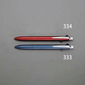 【4/25はP3倍】エスコ(ESCO) 0.5mm シャープ・ボールペン(黒・赤/ダークボルドー) EA765MG-334