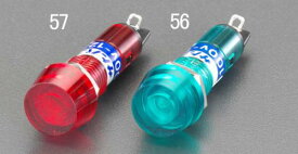 【メール便対応】エスコ(ESCO) φ10.2mm 表示灯ネオンブラケット(赤) EA940DB-57