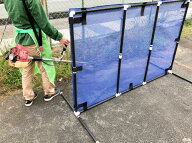 エスコ(ESCO) 1200x1800mm 飛び石防止フェンス EA983DG-6