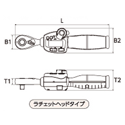 KTC(京都機械工具) デジラチェ データ記録式(USB用) 12~60N･m GED060-R3-U | 工具屋のプロ 楽天市場店