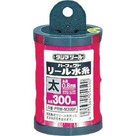 【6/5はP3倍】TJM(タジマ) パーフェクトリール水糸 蛍光ピンク/太 PRM-M300P