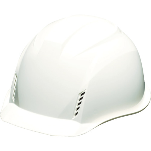 TRUSCO(トラスコ) 遮熱ヘルメット“涼帽” 通気孔付 白 TD-HB-FV-W