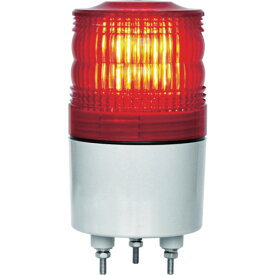 NIKKEI(日惠) ニコトーチ70 VL07R型 LED回転灯 70パイ 赤 VL07R-D24NR