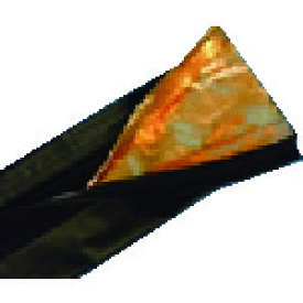 TRUSCO(トラスコ) 銅箔シールドチューブ レールタイプ 40Φ 長さ5m CPFR40-5