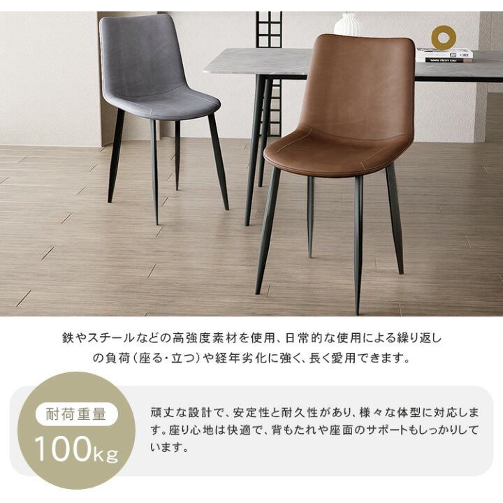 楽天市場】P10倍 15日限定【楽天1位・3年保証】ダイニングチェア 2脚 