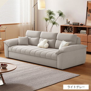 ソファベッド 収納箱付き 伸縮 ソファーベッド ベルベット生地 2人掛け ソファー 2.5人掛け 幅200cm ソファ 3人掛け 二人掛け 170cm 収納 1字 2P 肘付き 230cm 大きめ 260cm グレー ホワイト リビング
