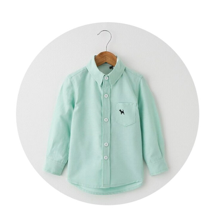 楽天市場 送料無料 即納 キッズ 長袖 シャツ ワンポイント 犬 いぬ 無地 ワイシャツ ブラウス トップス フォーマル パステルカラー 女の子 男の子 Bestme 楽天市場 送料無料 即納 キッズ 長袖 シャツ ワンポイント 犬 いぬ 無地 ワイシャツ ブラウス トップス フォーマル パステルカラー 女の子 男の子 Bestme