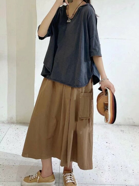 楽天市場】送料無料 パーカー レディース 長袖tシャツ 半袖 フード付き 