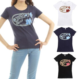 フラダンス 練習着 ぴったり トップス フライス tシャツ レディース 半袖 ラカ柄 白地 黒地 紺地 ネコポス送料無料