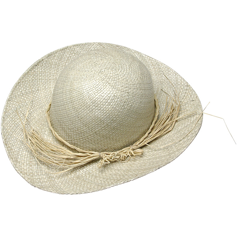 フラダンス タヒチアンに ラウハラを編んで作られた帽子 ブランド品 舞台衣装 タヒチアン ラウハラ ハット 信託 帽子 日よけ