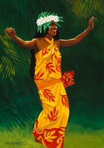 nC̃WN[ŉA[gvg Hula Dancer (t_T[) by n[uEJliHerb Kanej