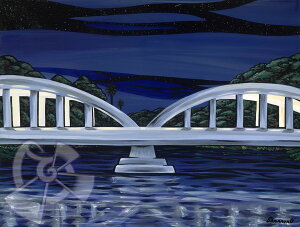 nC̃T[tA[gG Haleiwa Night i11" x 14"j by Shannon O'Connell