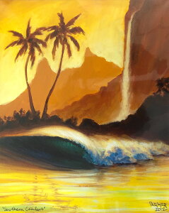 nC̃T[tA[gG Southern Comfort i11" x 14"j by Patrick Parker