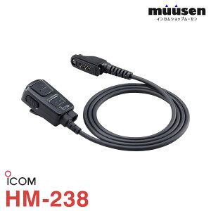 �A�C�R�� ICOM HM-238 �T�u�`�����l��PTT�@�\�Ή��^�C�s���^�}�C�N���z��
