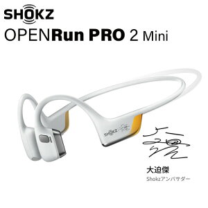 SHOKZ OpenRunPro2 Mini SKZ-EP-000033/34/49 �V���ハ�C�����X���`���C���z�� �w�b�h�z�� �u���b�N �I�����W �唗���I�胂�f�� Bluetooth�Ή� �����j���O