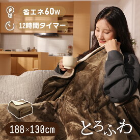 月間優良ショップ受賞★クーポンで最安7,000円！ 電気毛布 掛け 敷き 省エネ 188×130cm 両面 フランネル 12時間タイマー 9段階温度 最大45℃ 毛玉なし ダニ退治 丸洗い可能 自動電源オフ 頭寒足熱 ひざ掛け 肩掛け 掛け 敷き毛布 あったかい クリスマス プレゼント ギフト