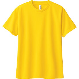 【マラソン限定クーポン100円～700円】Tシャツ メンズ ユニセックス キッズ ジュニア 子供服 トレーニング 半袖 ドライ 速乾 吸水 無地 涼しい グリマー glimmer 00300-ACT 300act 4.4オンス