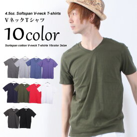 楽天市場 メンズ 浅 Vネック Tシャツ 半袖の通販