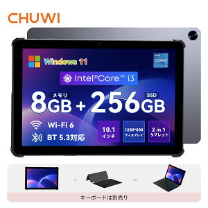  Chuwi 2in1 ^ubgPC Windows11 ^ubg 10.1C` m[gp\R 8GB+256GB 16:10 1280*800𑜓x Wifif SҌ Chuwi Hi10 X2 intel i3 10100Y