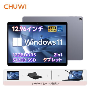  CHUWI 2in1 ^ubg Wifif Windows11 m[gp\R 2in1 m[gp\R ^ubg m[gPC 12.96C` DDR5 12GB+512GB ő1TBg 2.8K𑜓x IPS 2880x1920 RXpŋ Hi10 Max Intel N150