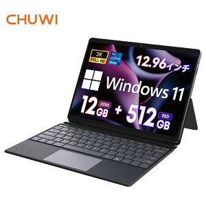  CHUWI 2in1 ^ubg Wifif Windows11 L[{[h Zbgm[gp\R 2in1 m[gp\R ^ubg m[gPC 12.96C` DDR5 12GB+512GB ő1TBg 2.8K𑜓x IPS 2880x1920 RXpŋ