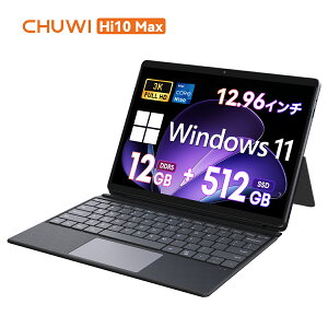  CHUWI 2in1 ^ubg Wifif Windows11 L[{[h Zbgm[gp\R 2in1 m[gp\R ^ubg m[gPC 12.96C` DDR5 12GB+512GB ő1TBg 2.8K𑜓x IPS 2880x1920 RXpŋ