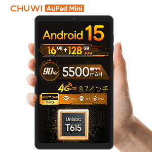 yN[|9999~zVXI[vLOI Android 15 ^ubg SIMt[ CHUWI Aupad Mini SE AhCh 15 ^ubg 8.68C`A16GB+128GB+1TBgAWidevineL1A8RACPU T615A8.68" HD IPS 1340