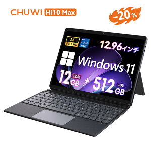 ySS20%It! +300%|CgobNzCHUWI 2in1 ^ubg Wifif Windows11 L[{[h Zbg 2in1 m[gp\R ^ubg 12.96C` m[gPC DDR5 12GB+512GB 1TBg 2.8K𑜓x IPS 2880x1920 R