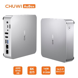 ���G���g���[�ōő�5�{P��CHUWI �~�jPC ���^�f�X�N�g�b�v�p�\�R�� DDR5 16GB SSD 512GB AMD DDR5 Ryzen 7 8745HS 8�R�A16�X���b�h Radeon 780M Windows11 Pro���� Mini PC 4K 4��ʑΉ� �}���`�f�B�X�v���C VESA��t �R��
