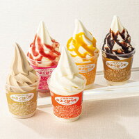 【夏ギフト】札幌ミルクハウス
北海道牛乳ソフトクリーム＆サンデーセット
