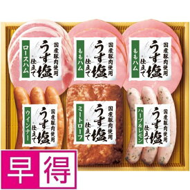 【夏ギフト早得】丸大食品国産豚肉使用「うす塩」仕立て