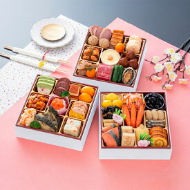 【おせち】千賀屋謹製 華千歳 和洋中三段重 [冷蔵] 3人前