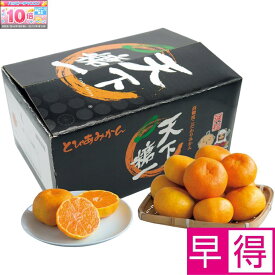 ★エントリーでポイント10倍★【冬の贈りもの早得】静岡県産「天下糖一」とぴあ浜松みかん3kg