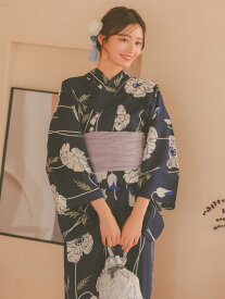 一人で簡単着付け ワンピース浴衣 3点セット [ 浴衣羽織+ワンピース+兵児帯 ］ ワンピースにもなる 浴衣 レディース ゆかた セパレート 2way 吸水速乾 ピンク 紺 白 花柄 チェック 帯 大人 高校生 花柄 浴衣セット セット浴衣 花火大会 夏祭り モダン 低身長 高身長 2025