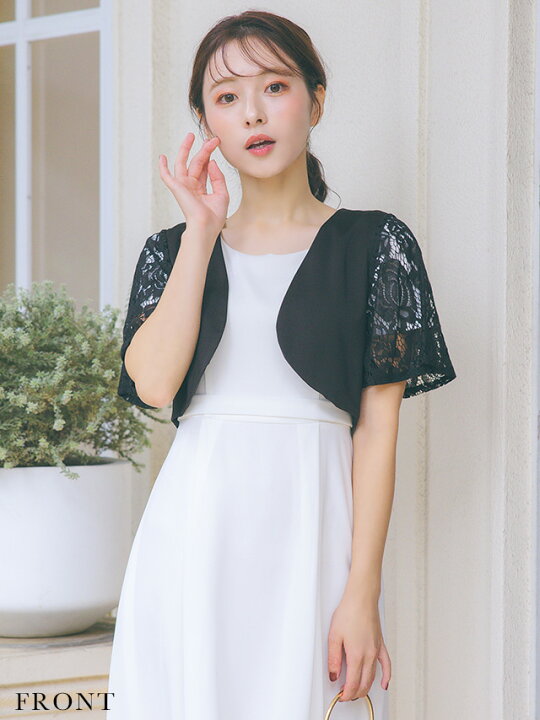 楽天市場】【4290円→2970円 4日まで】結婚式 ボレロ パーティードレス 