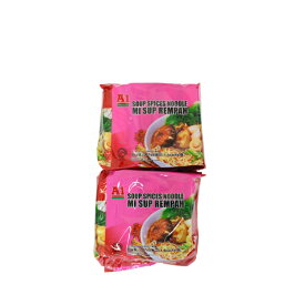 A1 インスタントラーメン 肉骨茶スープスパイスヌードル　MI SUP REMPAH　90g×4袋 2個
