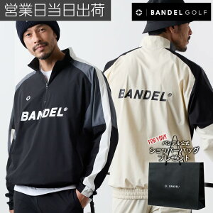 BANDEL �o���f�� �S���t �E�F�A UTILITY HALF ZIP JACKET ���[�e�B���e�B �n�[�t�W�b�v �W���P�b�g